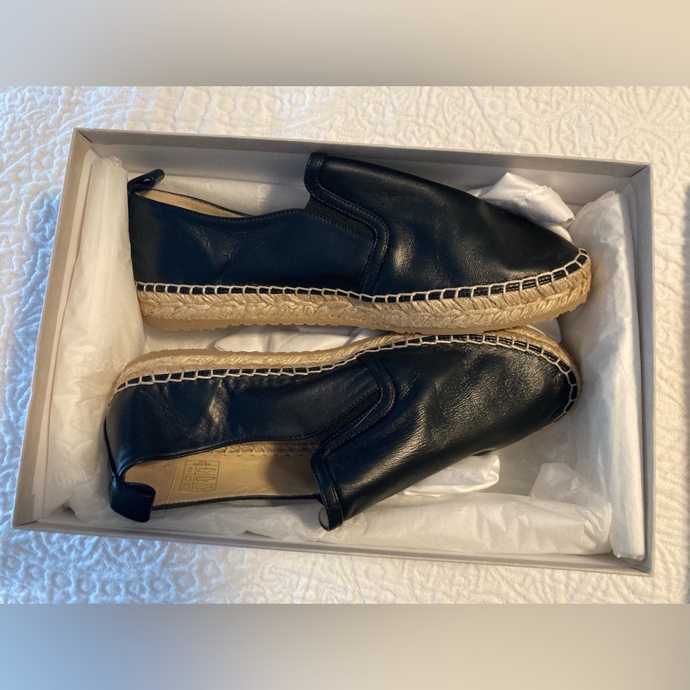 Jimmy Choo Lichi Flat black shoes size 38 - Picture 16 of 16
